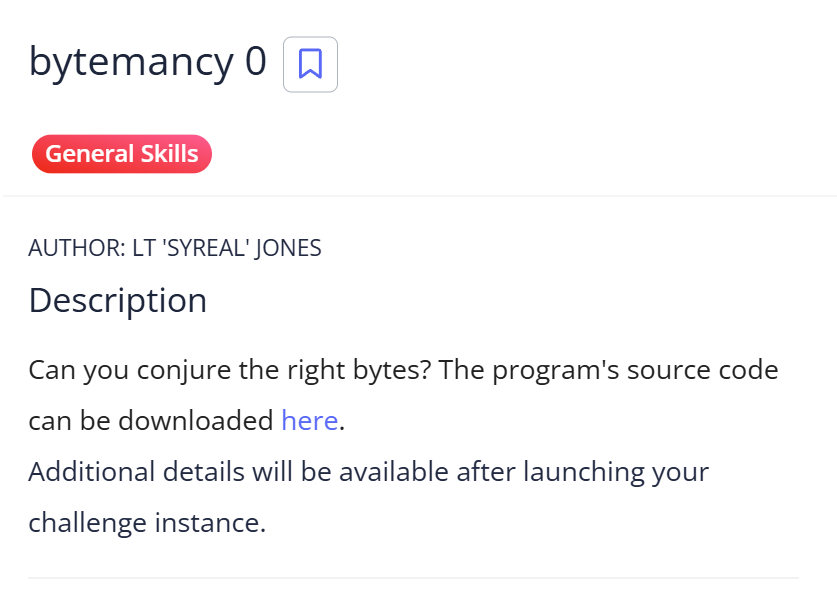 Bytemancy 0