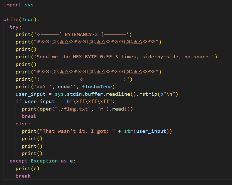 Bytemancy 2 source code